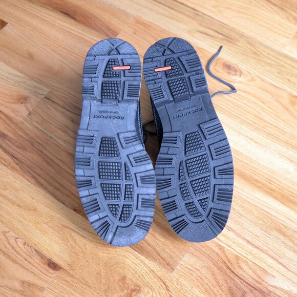 Rockport NEW Waterproof Adiprene Slip-Resistant GB MOC Black Boot 9.5M A13045 - Picture 11 of 11